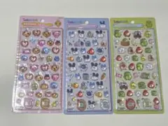 たまごっち　ボンボンドロップシール　3枚セットくちぱっち　みみっち　めめっち