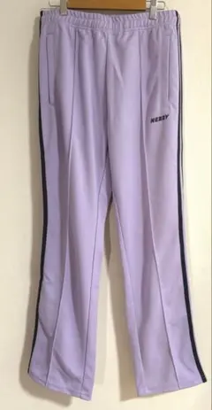 新品タグ付き　NERDY M パープル　ジャージ　パンツ