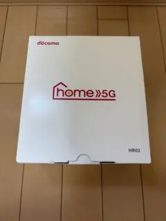 【新品未使用】docomo home 5G ホームルーター HR02