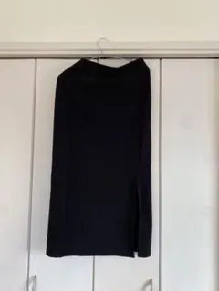 タイトスカート　ロングスカート　黒　GU