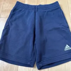 adidas アディダス ネイビー ハーフパンツ キッズ140