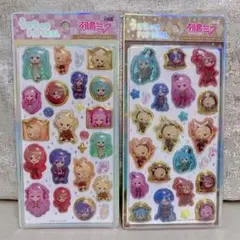 正規品 うるちゅるPOPSEAL 初音ミクピアプロキャラクターズ 2枚セット