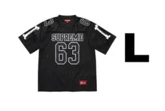 Supreme Sequin Football Jersey Black L - メルカリ