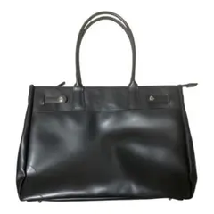 就活 ビジネスバッグ/トートバッグ ブラック