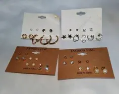 ピアスセット 多様なデザイン まとめ売り