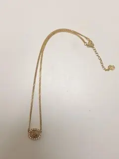 美品　ディオール　ストーン装飾 ネックレス