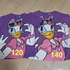 ディズニーリゾート　デイジーTシャツ 120 140