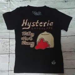 ヒステリックミニ Tシャツ ヒスミニ チョコレート 黒 ブラック