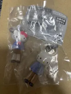ハローキティ あしながめじるしアクセサリー 制服　キティ　ダニエル　セット