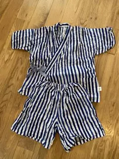 ストライプ甚平 100cm以上