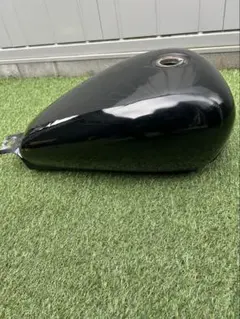 ホンダCB223S純正タンク凹みあり パテ埋め中と仮塗装まで - メルカリ