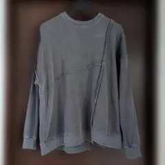 coen　ビンテージグレー　スウェット　トレーナー