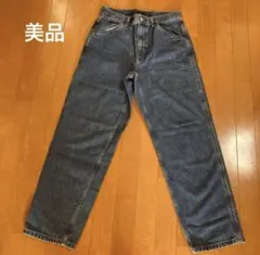 UNIQLO デニムパンツ 28インチ ブルー インディゴ ストレートレギュラー