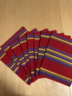 織物ランチョンマット　8枚セット