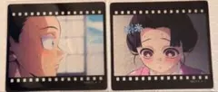 鬼滅の刃 無限城編ダイニング お楽しみくじ フィルム風クリアカード 狛治、恋雪