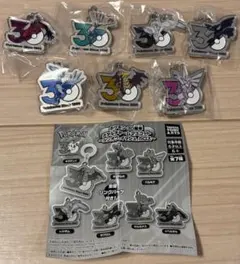 ポケモン 30周年 メタルチャームマスコット 全7種セット コンプリー