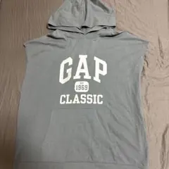 GAP ノースリーブパーカー グレー Lサイズのサムネイル
