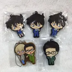 名探偵コナン カプセルラバーマスコット ラバーストラップ ガチャガチャ