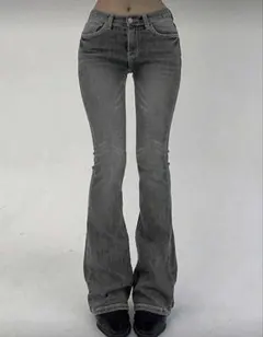 SHEIN DAZY デニムパンツ　グレー