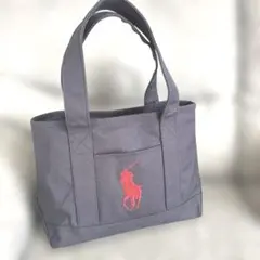夏物Polo Ralph Lauren トートバッグ 紺のサムネイル