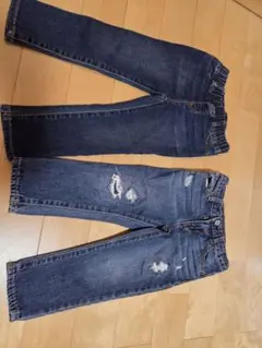 GAP デニムジーンズ　ダメージ加工 ロングパンツ 3歳