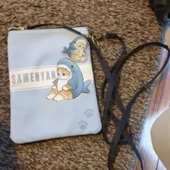 モフサンド　チャーム付きショルダーバッグ　サメにゃん