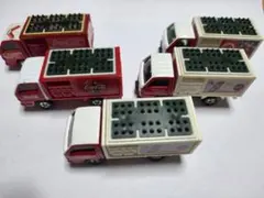 トミカCoca-Cola トラック型ミニカー 5台セット