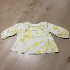 10moi ディモワ　花柄　長袖　カットソー　90