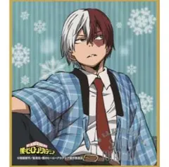 僕のヒーローアカデミア ミニ色紙 轟焦凍