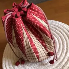 ハンドメイドポーチ・チューリップ【匿名配送】p