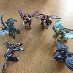 【送料無料】怪獣フィギュア 6体セット