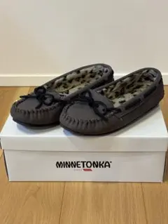 2日間限定値下げMINNETONKA グレー モカシン