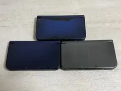 Newニンテンドー3DSLL メタリックブラック メタリックブルー 3台