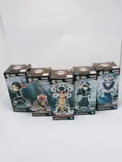 【鬼滅の刃】ワールドコレクタブルフィギュアvol.13 刀鍛冶の里編　5体SET