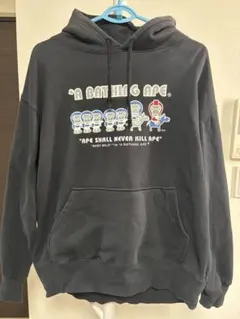 A BATHING APE BABY MILO パーカー ブラックのサムネイル