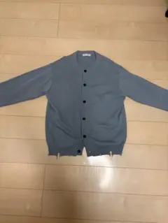 SENSE OF PLACE ライトブルー カーディガン