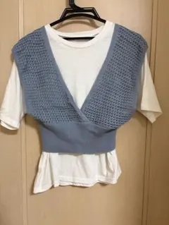 as know as plus ビスチェセットトップス