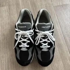 New Balance 992 ブラック　スニーカー