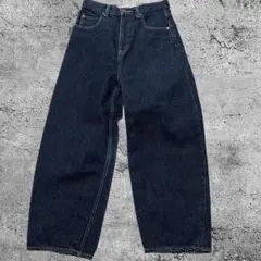 【美品】BLACK BY MOUSSY ワイドデニム 24