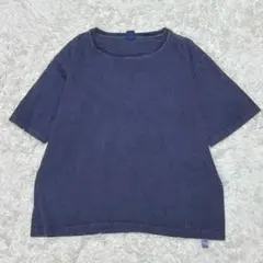Good On レディース 半袖Tシャツ M コットン 綿 ネイビー 無地のサムネイル