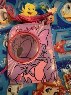 東京ディズニーリゾート デイジー パスケース ネックストラップ付