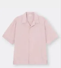 gu オープンカラーシャツ