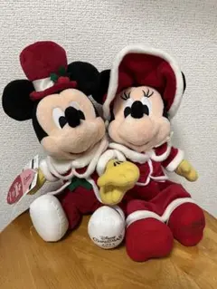 ミキミニ　ペアぬいぐるみ　クリスマス