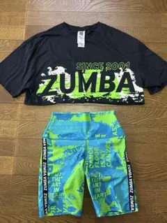 ZUMBAセットアップ 正規品 ZUMBA セットアップ トップス&ショートパンツ - メルカリ
