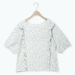 サマンサモスモス 柄アソートワッフル前後2WAYカットソー グレーのサムネイル