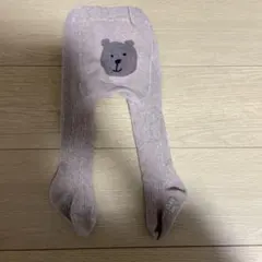 クマさんタイツ　0-12m