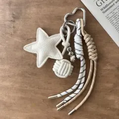 じゃらじゃらキーホルダー ♥️バッグチャーム パラコード ハート 韓国 y2k