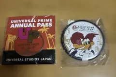 【非売品】USJグランロイヤル　ピンバッジ　ファンナイト　缶バッチ