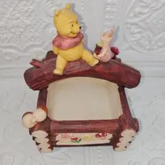 DISNEY くまのプーさん　小物入れ　陶器　割れ物 DISNEY くまのプーさん小物入れ陶器割れ物
