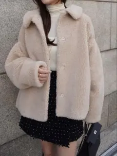 美品✨HYEON★ヘヨン★シュークリームブルゾン　vanilla hyeon HYEON (ヘヨン) official online store